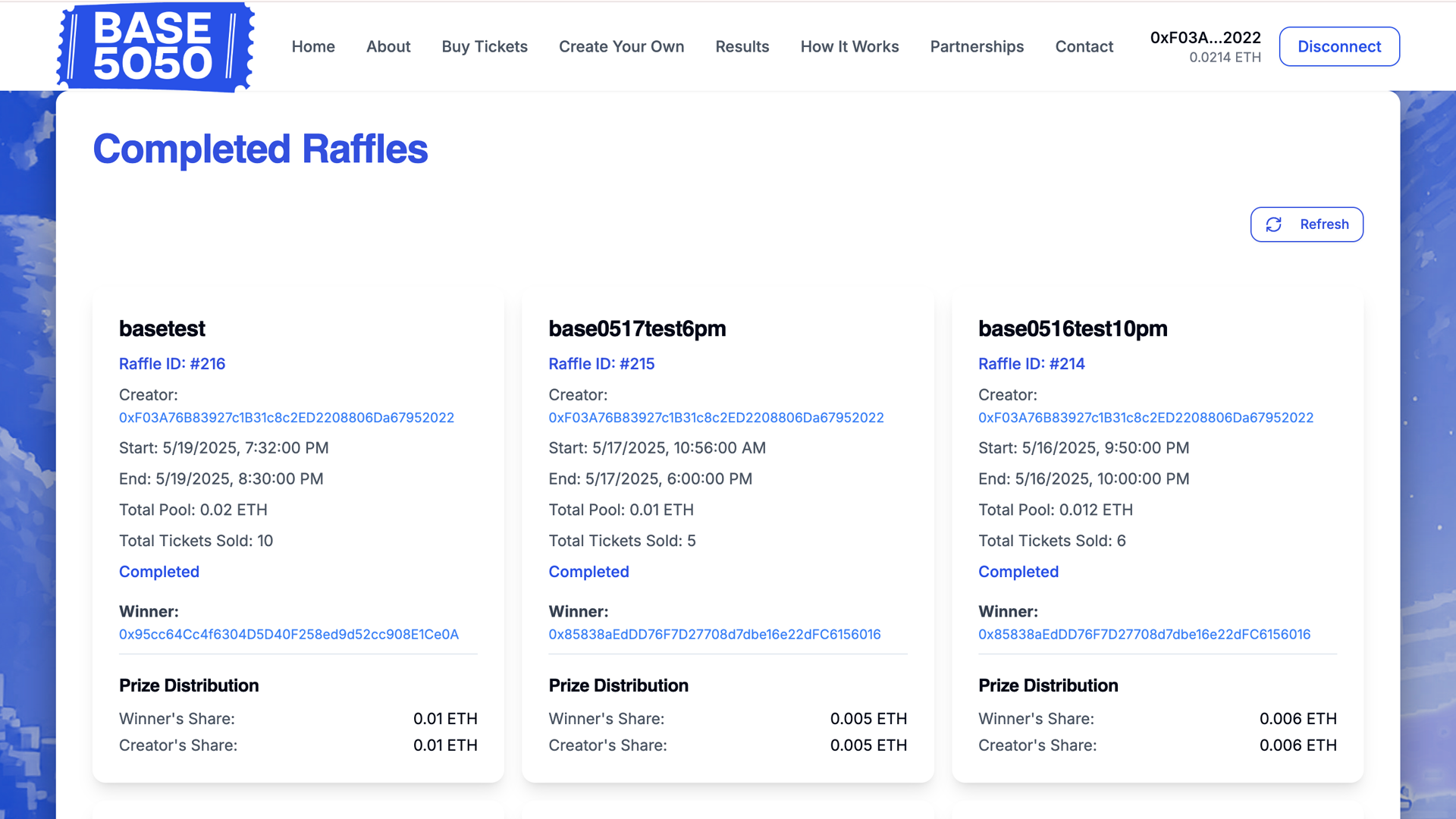 Base5050 Platform Screenshot 9
